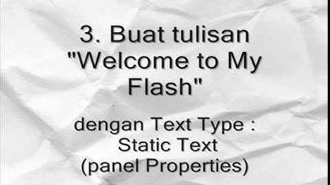 Tutorial Flash #3 : Membuat Login pada Flash