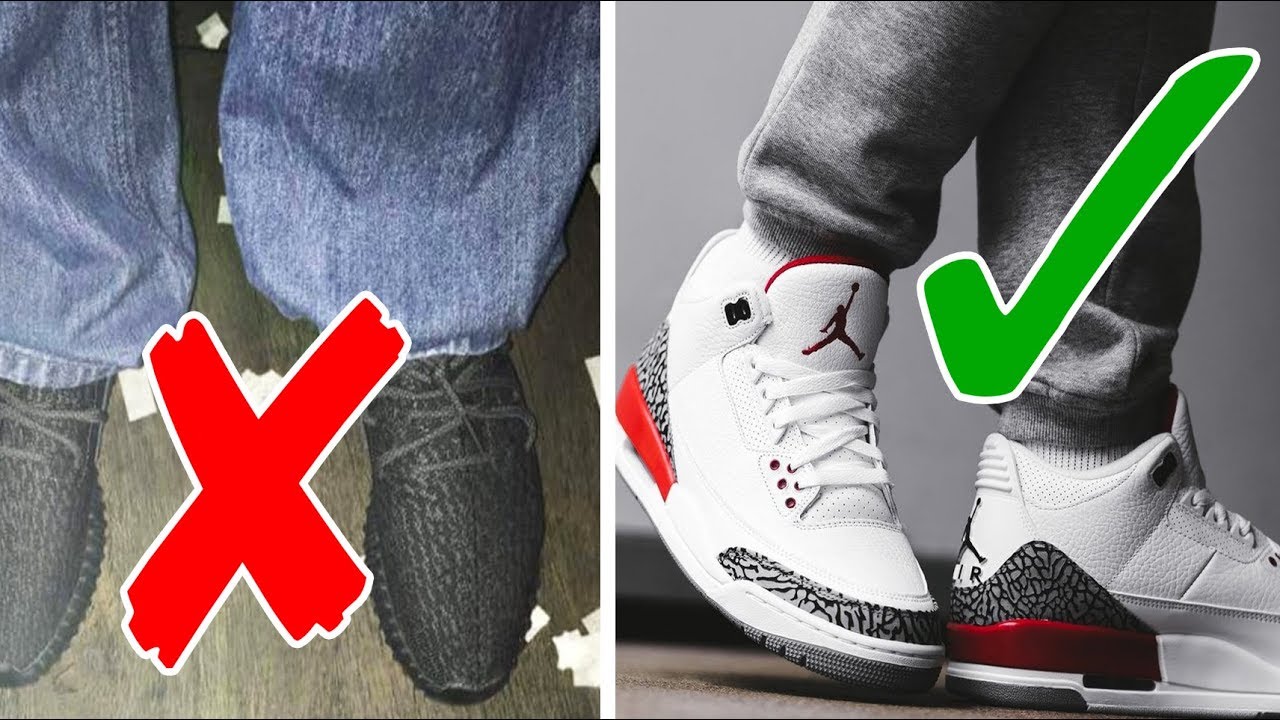 5 SNEAKER MISTAKES YOU NEED TO AVOID - YouTube