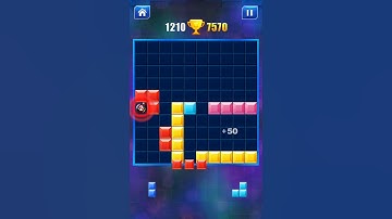 ASMR Tetris Block Puzzle Gameplay #shorts #asmr #relaxing #satisfying #90