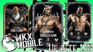 Обновление 1.15 • НОВЫЕ ПЕРСОНАЖИ В Mortal Kombat X Mobile 😍 Обновление 1.15 • НОВЫЕ ПЕРСОНАЖИ В Mortal Kombat X Mobile 😍