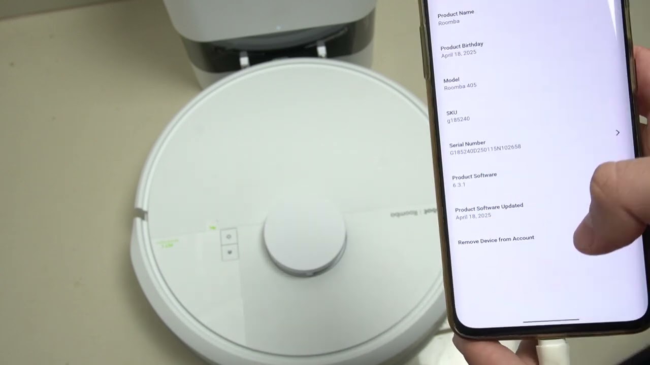 deleting robot from iRobot HOME app account