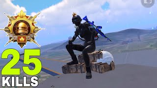 SOLO 25 KILLS😱!!! in NEW MECHA FUSION MODE😍 IPAD PRO 120 FPS | PUBG Mobile