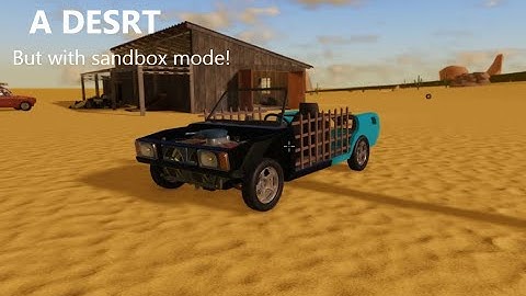 A desrt but with sandbox mode! #roblox #desrt #sandbox