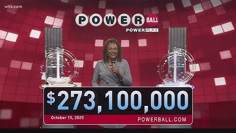 Powerball: October 15, 2025