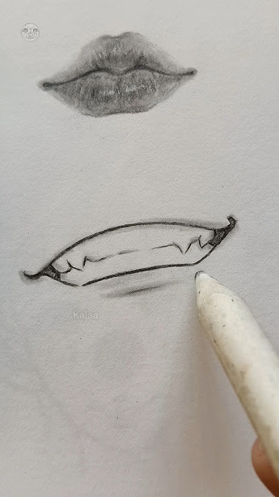 Quick sketch of anime mouth