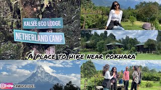 A beautiful place to hike near pokhara valley🚶‍♀️| kalsee eco lodge| | Sampada Sigdel |