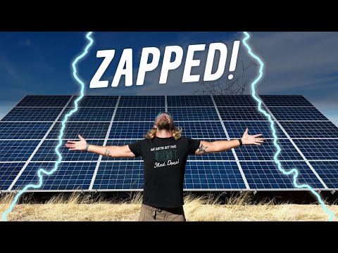 This Cost Us THOUSANDS - Lightning Destroys DIY Off-Grid Solar System