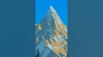 Quick way to paint mountains in procreate