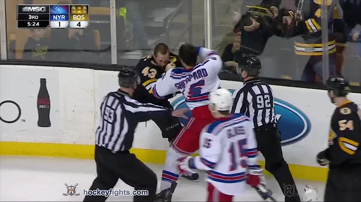 James Sheppard vs Matt Bartkowski Mar 28, 2015