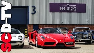 Taking delivery of a ferrari enzo -