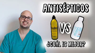 ¿Cuál es el mejor antiséptico para las heridas abiertas?