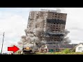 World's Dangerous Building Demolition Excavator - Heavy Equipment Machines Operator Skills