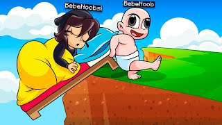 FORMAS de TROLLEAR a tus AMIGOS en MINECRAFT 😂😂 BEBE NOOB TROLLEA A BEBE NOOBSI