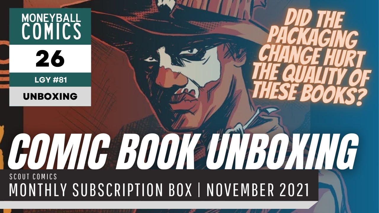 Comic Book Unboxing | Scout Comics | Monthly Subscription | NOV 2021