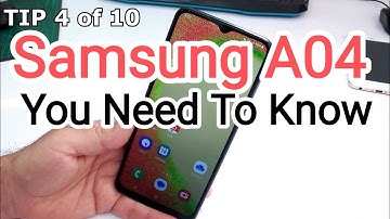 Top 10 Tips & Tricks Samsung Galaxy A04 You Need To Know Samsung A05 Tricks