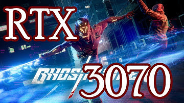 Ghostrunner test on RTX 3070 2K Res