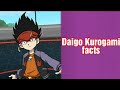 Beyblade burst Daigo Kurogami facts