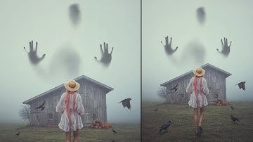 Surreal Farm Photo Manipulation Photoshop Tutorial