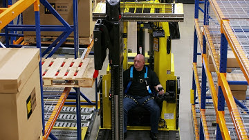 Hyster Turret Truck & AutoMHA Pallet Runner Deep Lane Shuttle