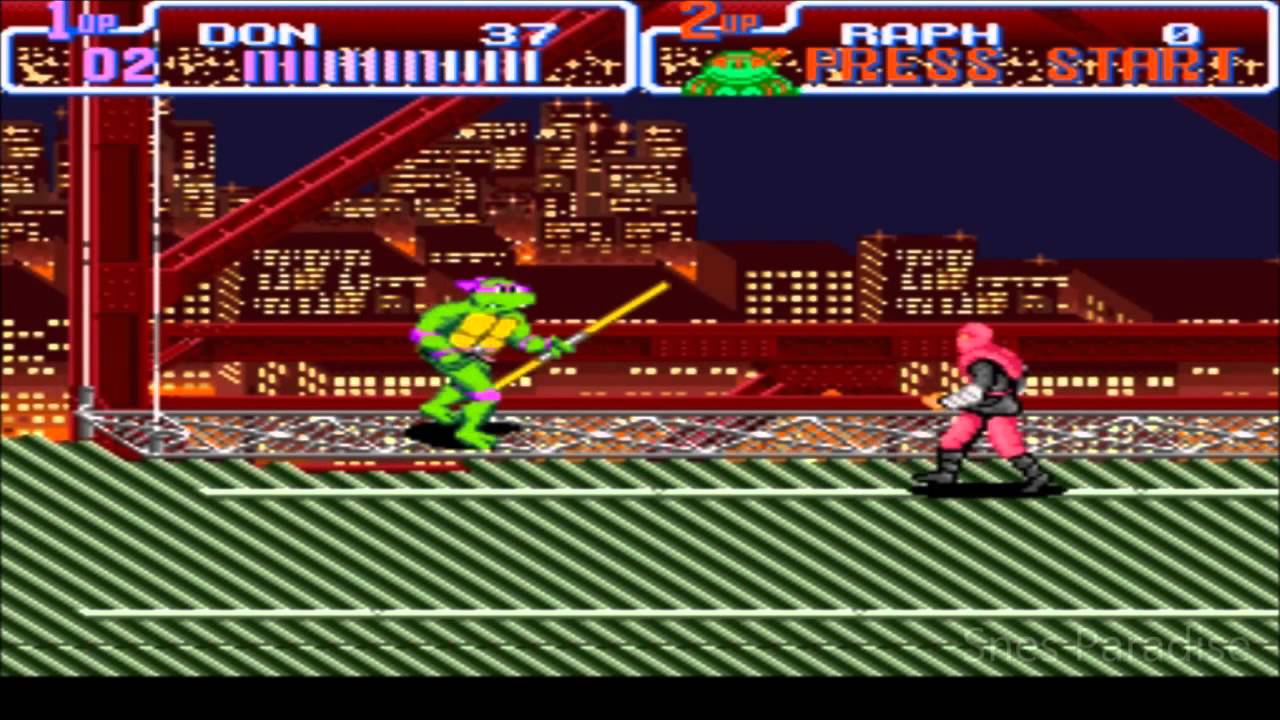 Tartarugas Ninjas IV - Turtles In Time Gameplay - Snes Paradise - YouTube
