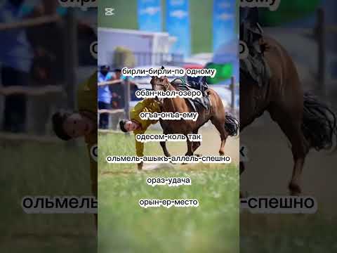 Крымскотатарский степной Ногъайский #крымские_ногъаи #крымскиетатары #крым