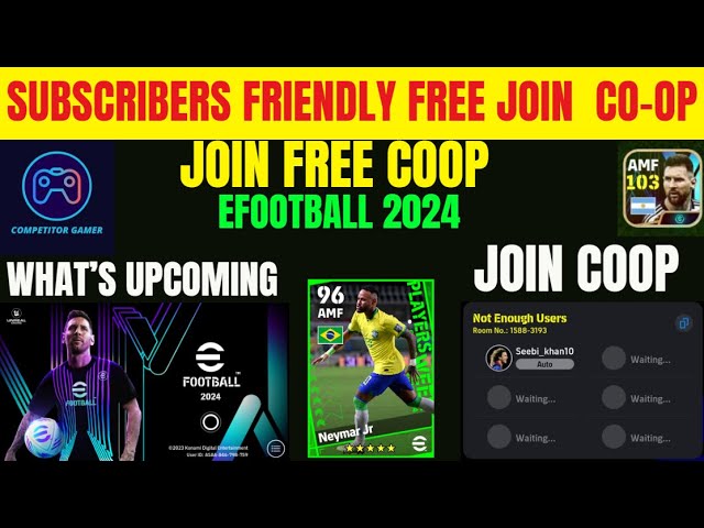 When will online coop be released? Coop is already used for esports, are  Konami holding back on purpose? : r/eFootball