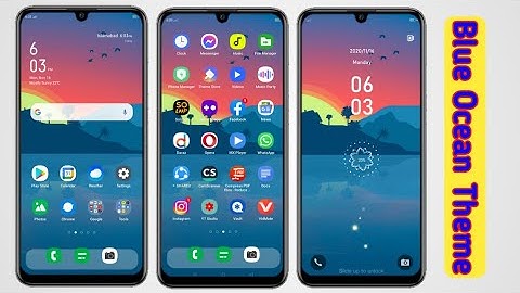 Blue Ocean Theme For oppo And Realme || without 5 min Trial easy Tutorial