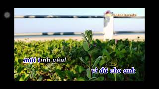Cầu Vồng Sau Mưa Karaoke  Tone Nam| Huy Hoàng Karaoke #caothaison