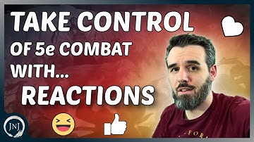 How you can BREAK the 5e Action Economy with Reactions!! | Let