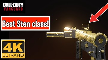 How to create the best Sten class in Vanguard.