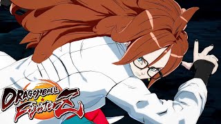 Android 21 Lab Coat - All Moves, Specials & Combos (Dragon Ball FighterZ DLC) 4K 60FPS