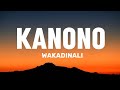 Wakadinali  kanono official lyrics alinitext im sorry sikujua we ni kanono