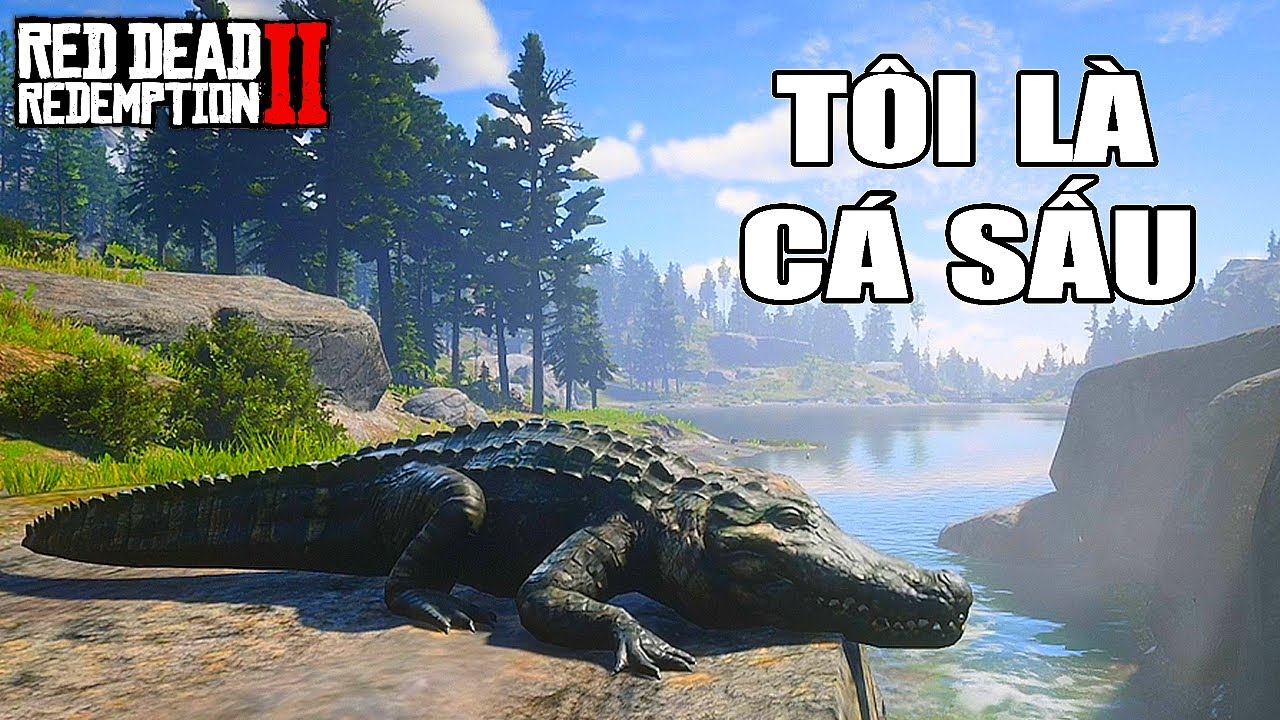 sukeibei  Update  RDR2 nhưng Tôi Là CÁ SẤU KHỔNG LỒ