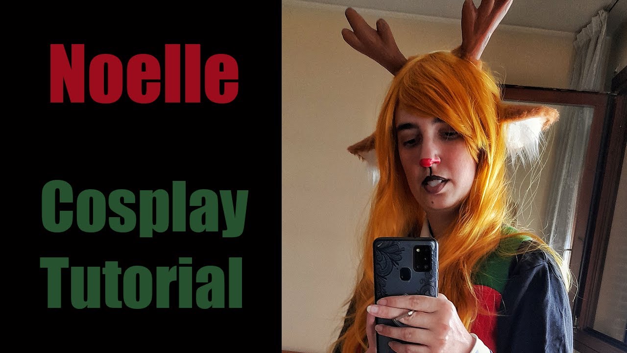 Noelle cosplay tutorial - Deltarune