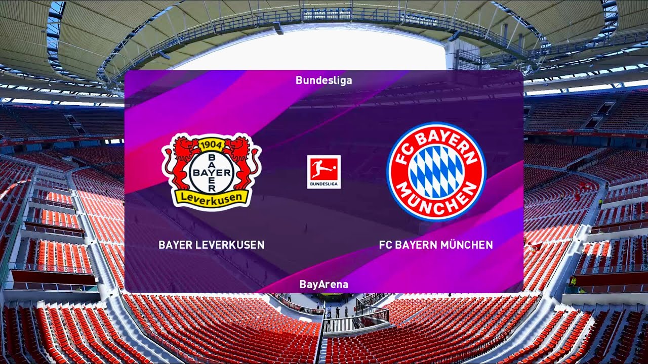 Bayer Leverkusen vs Bayern Munich | 2019-20 Bundesliga | PES 2020
