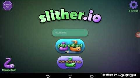 Singer in the house (That right your boy can sing ) Slither.io