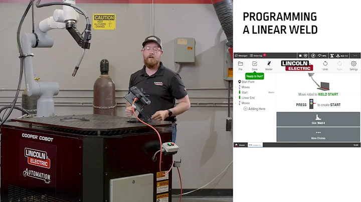 Cooper App – Programming a Linear Weld