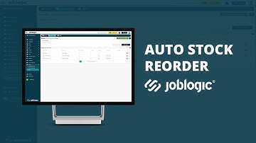 How-To Guide | Auto Stock Reorder | Joblogic®