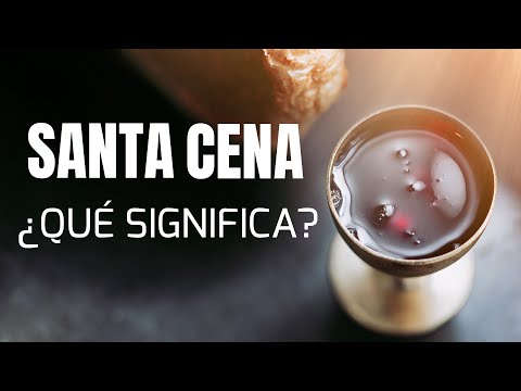 Video: ¿Se menciona la última cena en la Biblia?