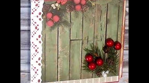 video 4 of my KaiserCraft 7" x 7" mini album Tutorial