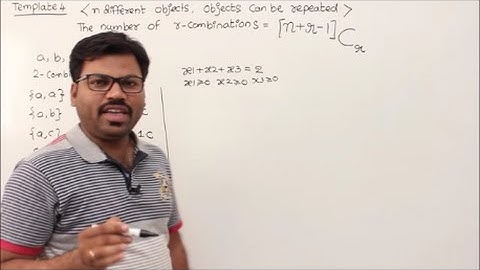 DM-6-Combinatorics -Combinations with repetition of objects