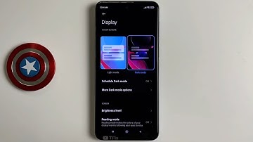Dark mode on Xiaomi Redmi Note 9 Pro Android 11