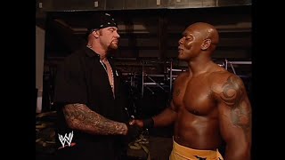 The Undertaker gives Orlando Jordan some advice! 07/03/2003