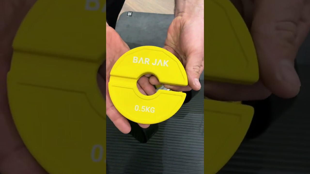 Bar Jak Micro Plates, elevate your training sessions with manageable weight increments!