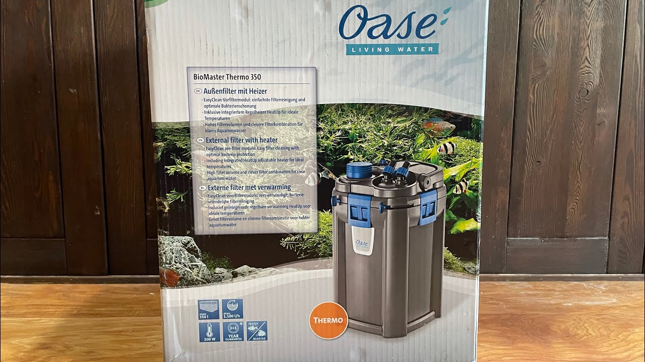 Обзор от mfkrus - внешний фильтр OASE biomaster THERMO 350