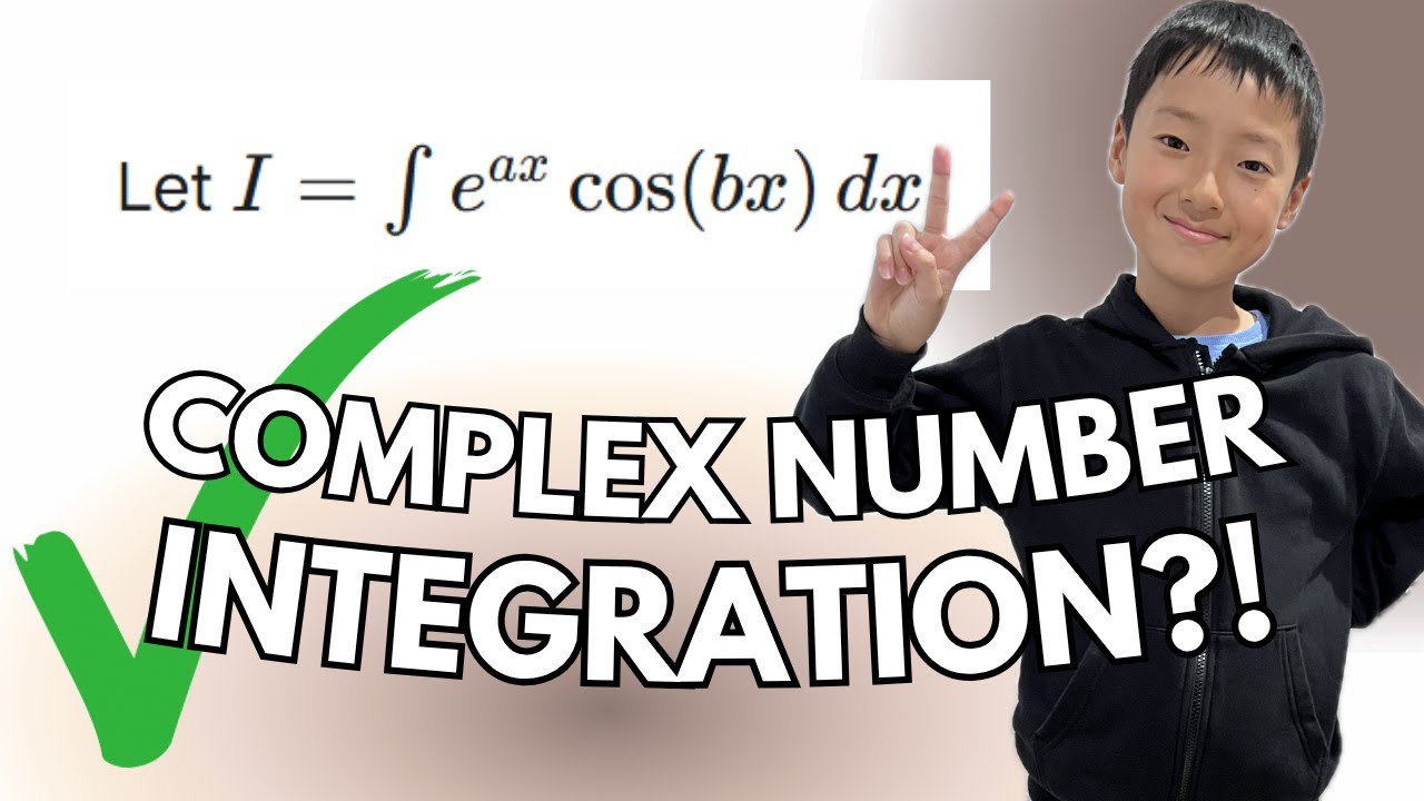 can YOU solve AN INTEGRAL using COMPLEX NUMBERS..?? - YouTube