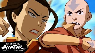 Aang Fights Azula in 