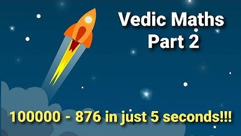 ADDITION and SUBTRACTION by VEDIC  MATHS - PART 2