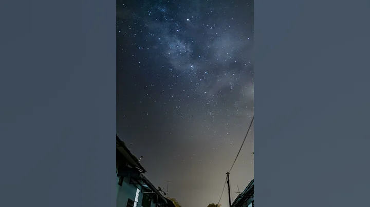 Milky Way time-lapse (noise reduction) on OnePlus 3