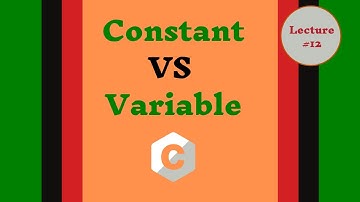 The Difference Between Constant and Variable